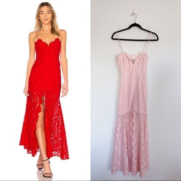 FAME AND PARTNERS Babe Lace Gown US0 - Picture 4 of 11